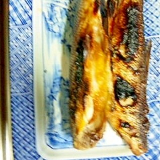 料理下手が作るウグイの子持ち焼き